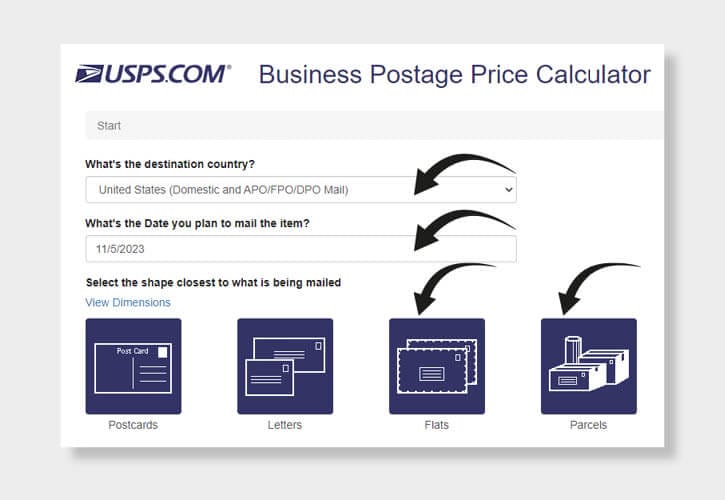 Nonprofit postage rates 2024 calculator